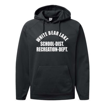 White Bear Lake School District Recreation Dept Performance Fleece Hoodie