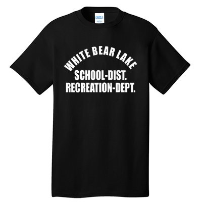 White Bear Lake School District Recreation Dept Tall T-Shirt