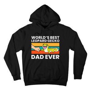 Worlds Best Leopard Gecko Dad Ever Tall Hoodie