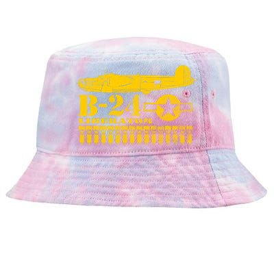 Ww2 B24 Liberator Great Gift (Distressed) Tie-Dyed Bucket Hat