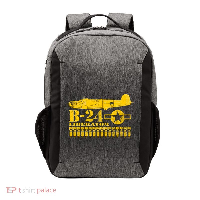 Ww2 B24 Liberator Great Gift (Distressed) Vector Backpack