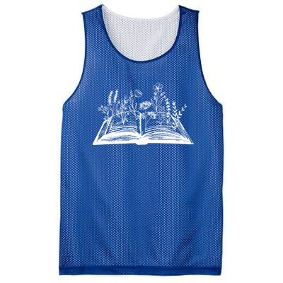 Wildflower Book Lover Funny Book Reader Book Day Meaningful Gift Mesh Reversible Basketball Jersey Tank