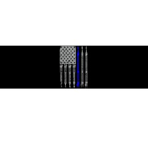 Welder Blue Line American Flag USA Patriotic Welder Bumper Sticker