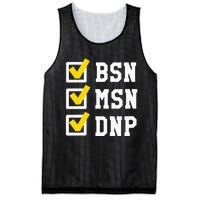 Womens BSN MSN DNP Doctorate Degree Checklist Funny Graduation Gift Mesh Reversible Basketball Jersey Tank