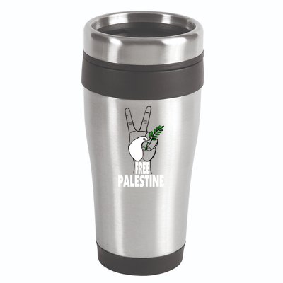 West Bank Middle East Peace Dove Olive Branch Free Palestine Cool Gift 16oz Travel Tumbler