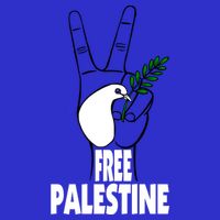 West Bank Middle East Peace Dove Olive Branch Free Palestine Cool Gift Tall T-Shirt