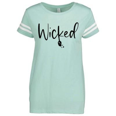 Wicked Broomstick Musical Musicals Enza Ladies Jersey Football T-Shirt