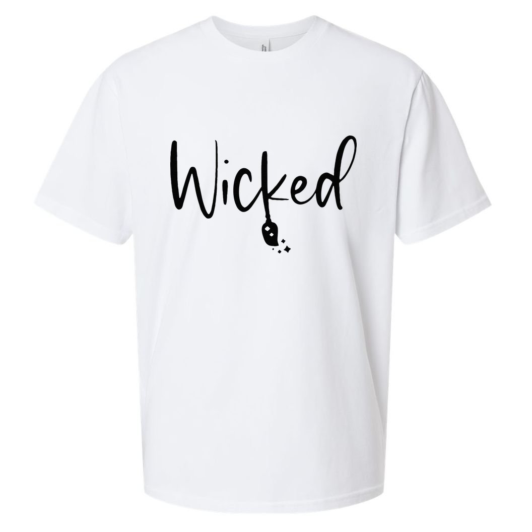 Wicked Broomstick Musical Musicals Sueded Cloud Jersey T-Shirt