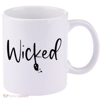 Wicked Broomstick Musical Musicals 11oz C Handle Ceramic Mug