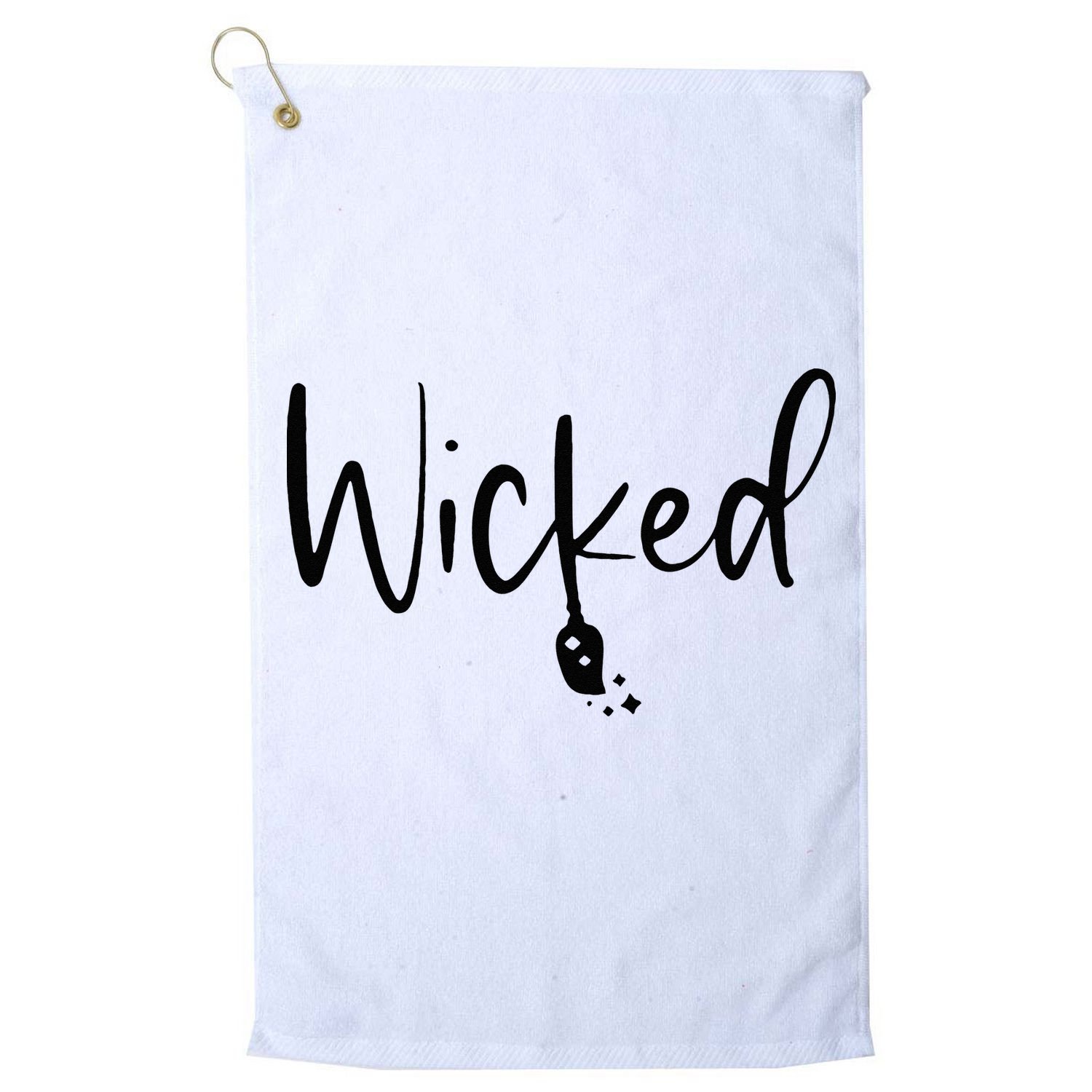 Wicked Broomstick Musical Musicals Golf Towel