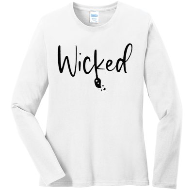 Wicked Broomstick Musical Musicals Ladies Long Sleeve Shirt