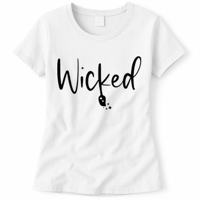 Wicked Broomstick Musical Musicals Womens T-Shirt