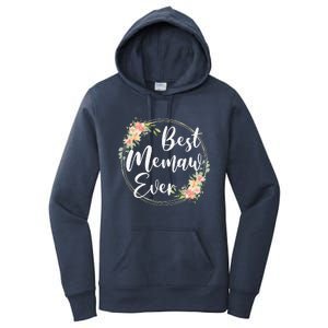 Womens Best Memaw Ever Mother's Day Memaw Gift Happy Mothers Day Women's Pullover Hoodie