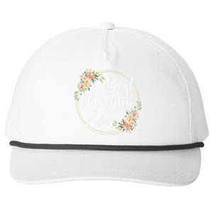 Womens Best Memaw Ever Mother's Day Memaw Gift Happy Mothers Day Snapback Five-Panel Rope Hat