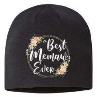 Womens Best Memaw Ever Mother's Day Memaw Gift Happy Mothers Day Sustainable Beanie