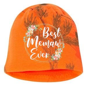 Womens Best Memaw Ever Mother's Day Memaw Gift Happy Mothers Day Kati - Camo Knit Beanie