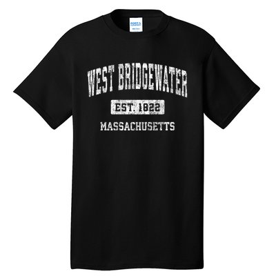 West Bridgewater Massachusetts Ma Vintage Sports Tall T-Shirt