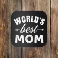 World's Best Mom Mother's Day Coaster