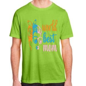 World Best Mom Adult ChromaSoft Performance T-Shirt