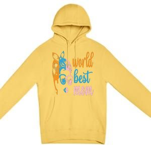 World Best Mom Premium Pullover Hoodie