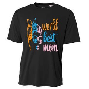 World Best Mom Cooling Performance Crew T-Shirt