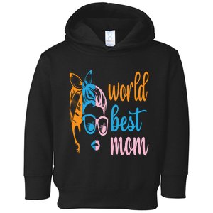 World Best Mom Toddler Hoodie