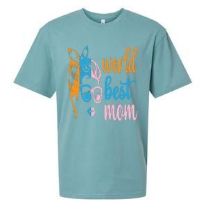 World Best Mom Sueded Cloud Jersey T-Shirt