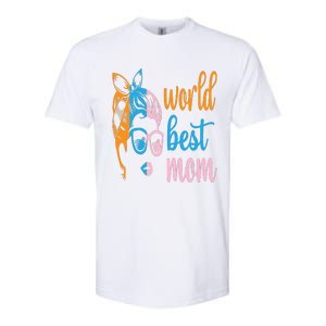 World Best Mom Softstyle CVC T-Shirt