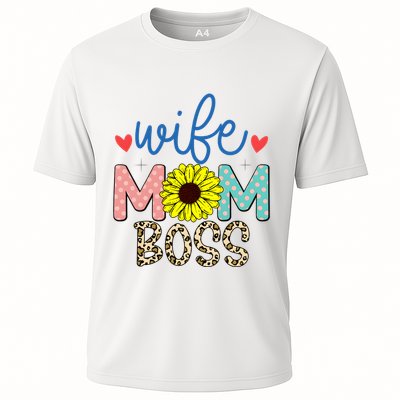 Wife Boss Mom Funny Matching Family Performance Shirt
