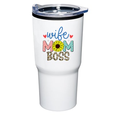 Wife Boss Mom Funny Matching Family Tumbler