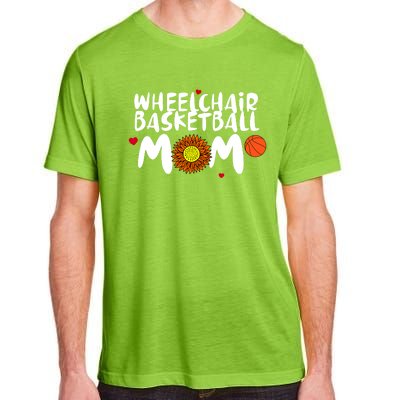 Wheelchair Basketball Mom Gift Adult ChromaSoft Performance T-Shirt