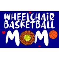 Wheelchair Basketball Mom Gift Bumper Sticker