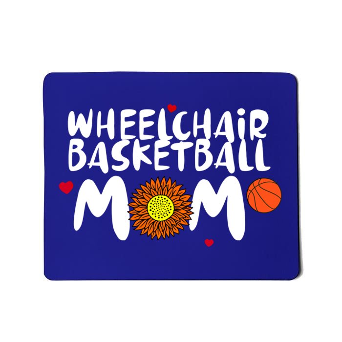 Wheelchair Basketball Mom Gift Mousepad