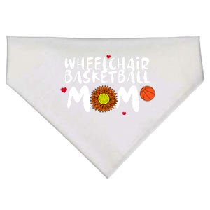 Wheelchair Basketball Mom Gift USA-Made Doggie Bandana