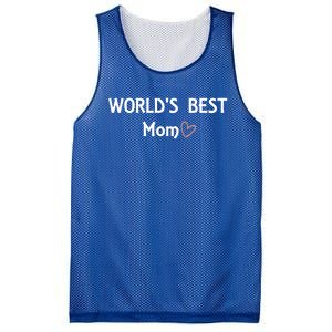 World's Best Mom Gift Happy Mother’s Day Gift Cute I Love My Mama Gift Mesh Reversible Basketball Jersey Tank