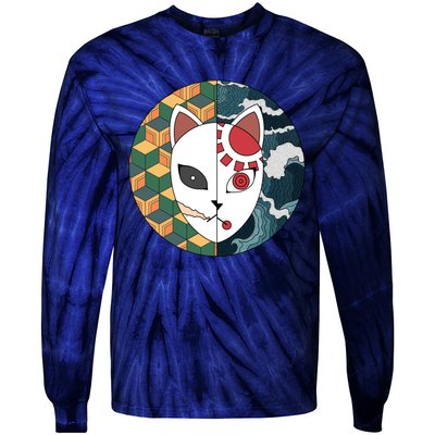 Water Breathing Mask Tie-Dye Long Sleeve Shirt