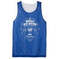 World's Best Mother Number One 1 Mom Greatest Mama Mommy Gift Mesh Reversible Basketball Jersey Tank