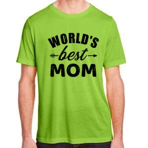 World's Best Mom Mother's Day Gift Adult ChromaSoft Performance T-Shirt