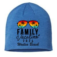 Wailea Beach Maui Hawaii Family Vacation 2024 Funny Gift Sustainable Beanie