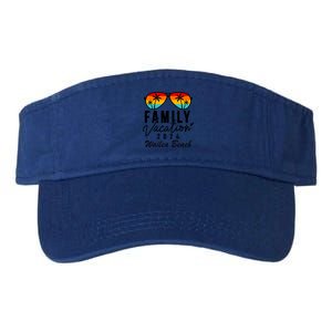 Wailea Beach Maui Hawaii Family Vacation 2024 Funny Gift Valucap Bio-Washed Visor