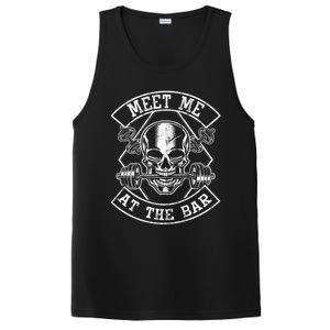 Weightlifting Bodybuilding Meet Me At The Bar Powerlifting Gift PosiCharge Competitor Tank