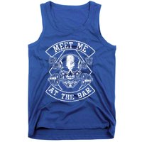 Weightlifting Bodybuilding Meet Me At The Bar Powerlifting Gift Tank Top