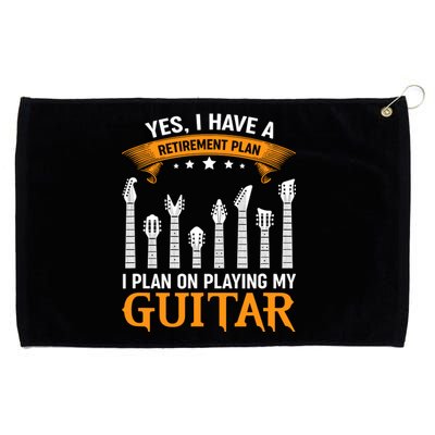 WoS Black Music Graphic Grommeted Golf Towel