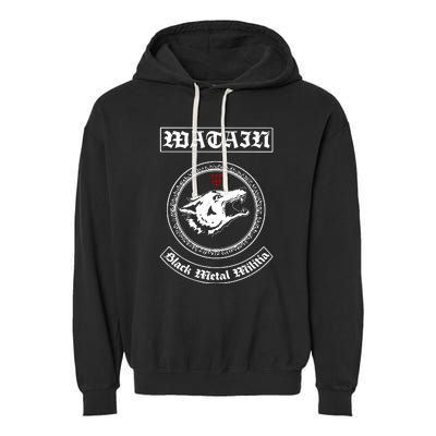 Watain Band Music Garment-Dyed Fleece Hoodie