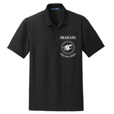 Watain Band Music Dry Zone Grid Polo