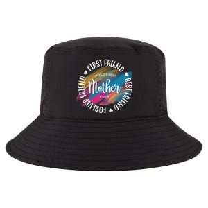 Worlds Best Mother Ever Cute Mother's Day Gift Cool Comfort Performance Bucket Hat