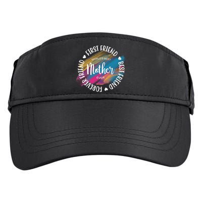 Worlds Best Mother Ever Cute Mother's Day Gift Adult Drive Performance Visor