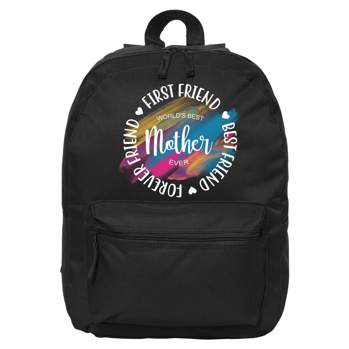 Worlds Best Mother Ever Cute Mother's Day Gift 16 in Basic Backpack