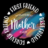 Worlds Best Mother Ever Cute Mother's Day Gift 16 in Basic Backpack