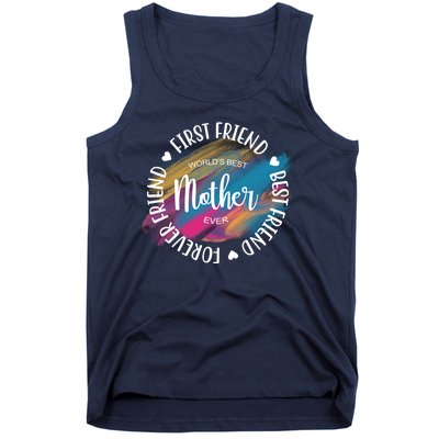 Worlds Best Mother Ever Cute Mother's Day Gift Tank Top